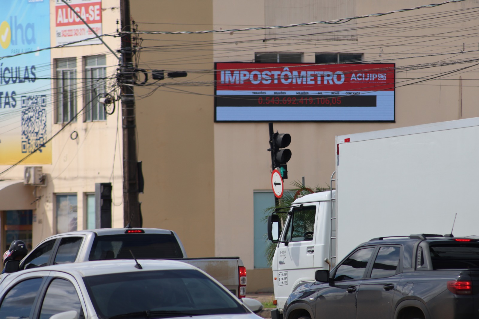 Inauguração do Impostômetro de Ji-Paraná